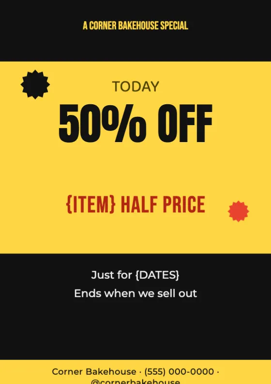Half-Price Day preview