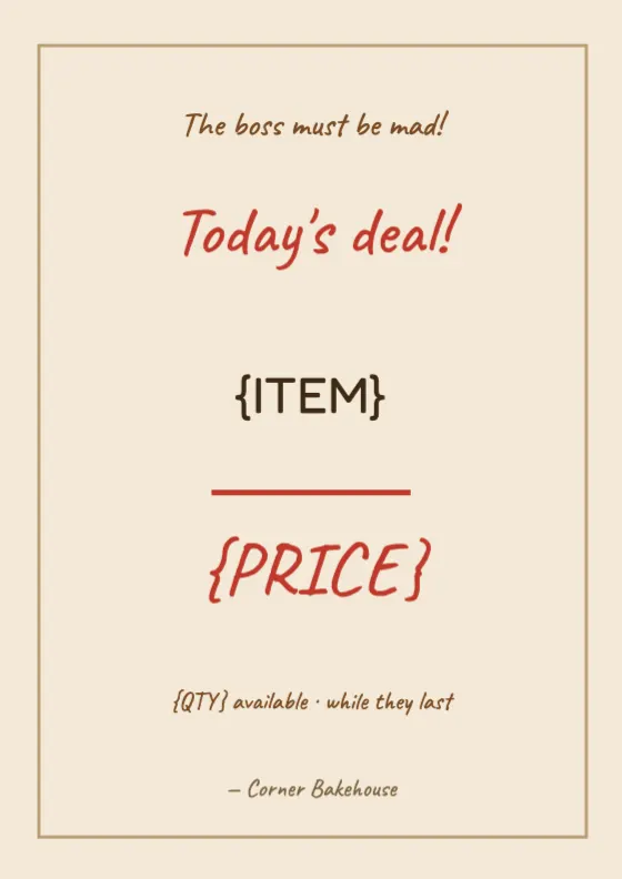 Handwritten Daily Deal preview