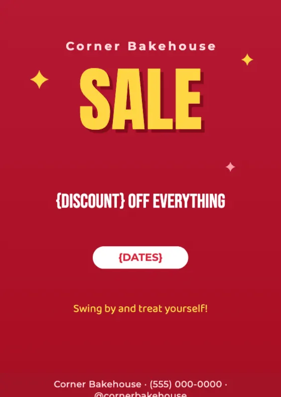 Red Big Sale preview