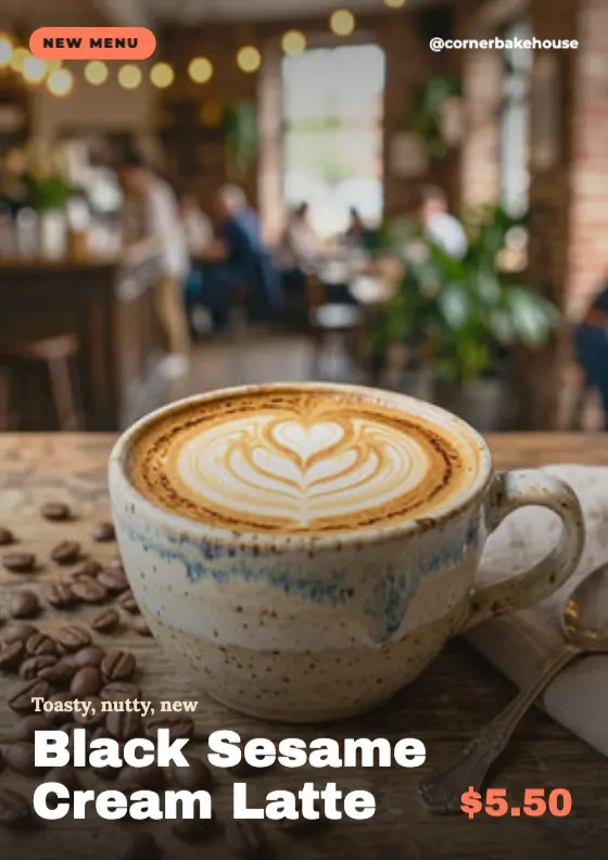 Instagram feed new menu preview