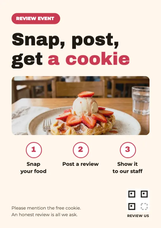 Photo review event preview