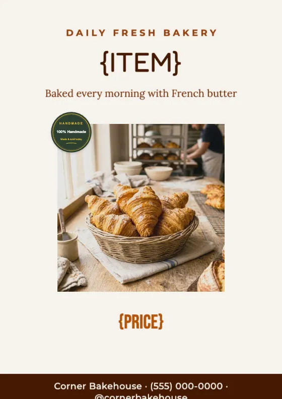 Freshly Baked Artisanal Bakery preview