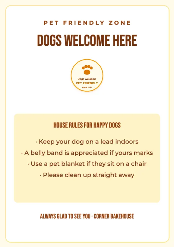 Pet-Friendly Store Guidelines preview