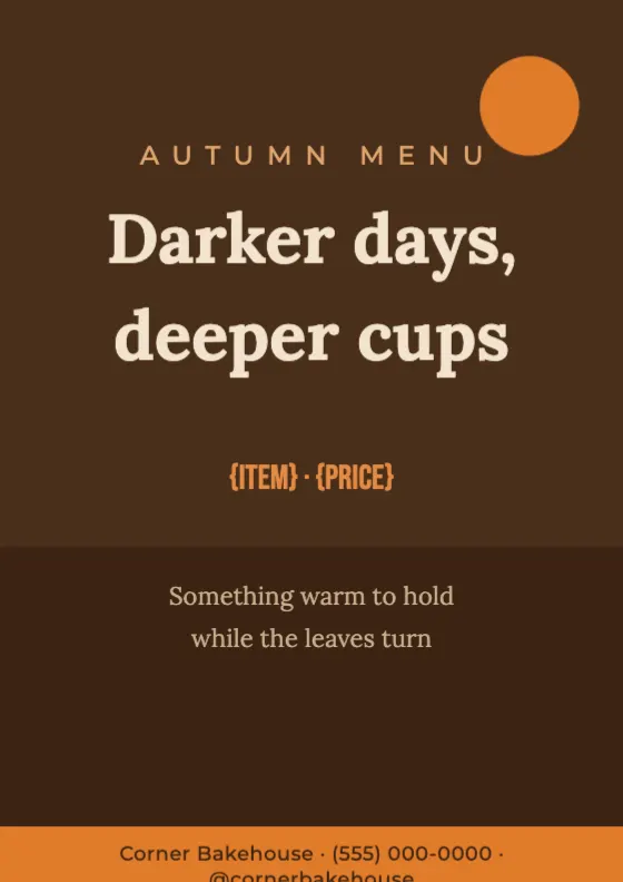 Autumn Brown preview