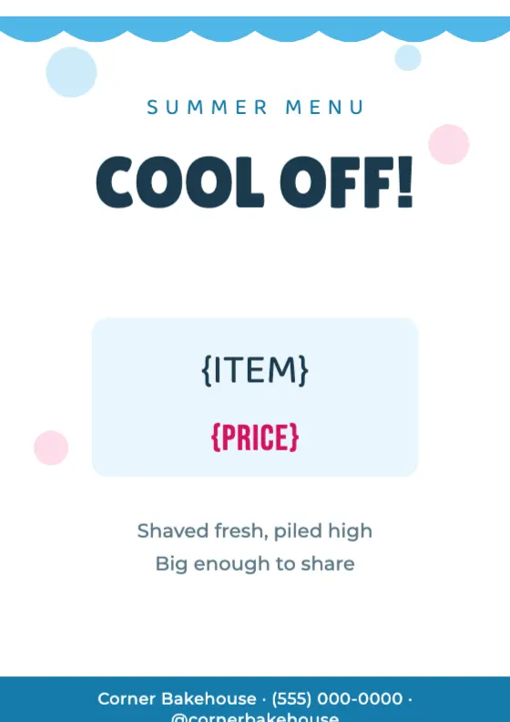 Summer Shaved Ice preview